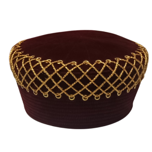 Maroon Dori Cap