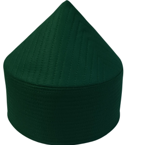 Green Gumbad Shape Caps