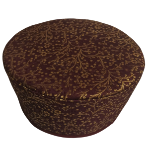 Maroon Crown Shaped Caps