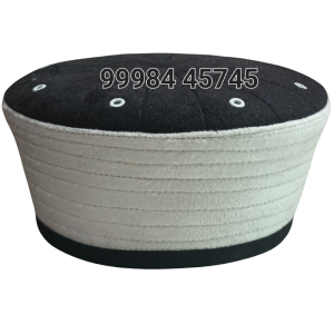 White Crown Shaped Caps