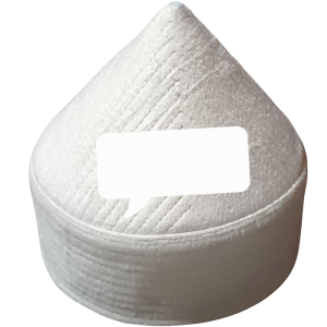 White  Gumbad Shape Caps