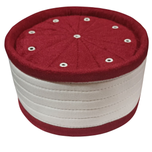Maroon Barkati Caps