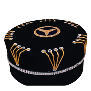 Blue Faybar Material Caps