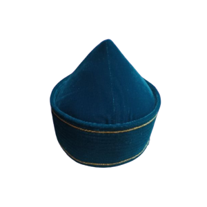 Blue Gumbad Shape Caps