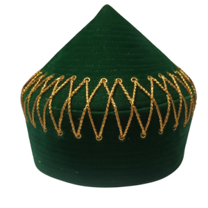 Green Gumbad Shape Caps