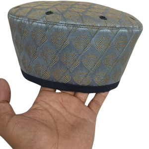 Grey Crown Shaped Caps