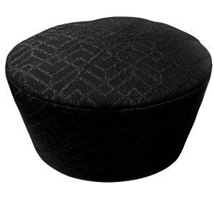 Black Crown Shaped Caps