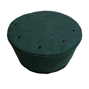 Green Crown Shaped Caps