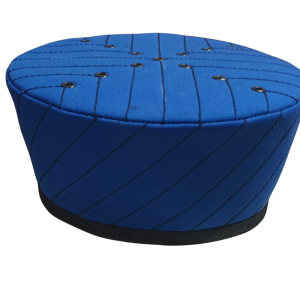 Blue Crown Shaped Caps