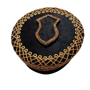 Black Faybar Material Caps