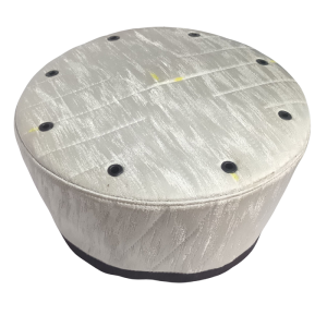 White Crown Shaped Caps