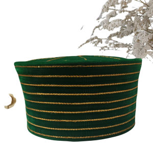 Green Crown Shaped Caps