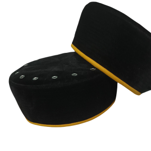 Black Crown Shaped Caps