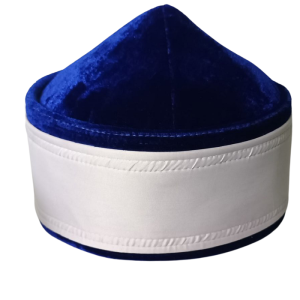 Blue Gumbad Shape Caps