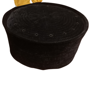 Black Crown Shaped Caps