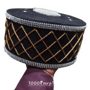 Black Faybar Material Caps