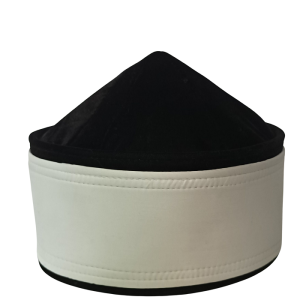 White Gumbad Shape Caps