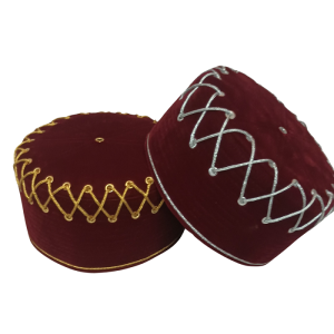 Maroon Dori Cap