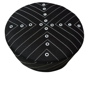 Black Crown Shaped Caps