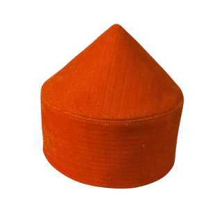 Orange Gumbad Shape Caps
