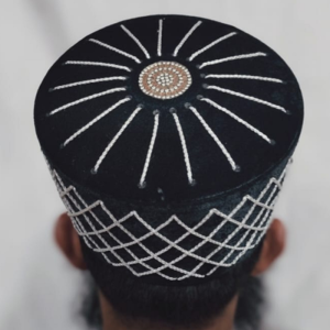 Black Faybar Material Caps