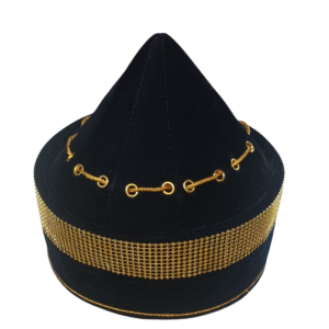 Purple Gumbad Shape Caps