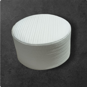 White Flat Caps